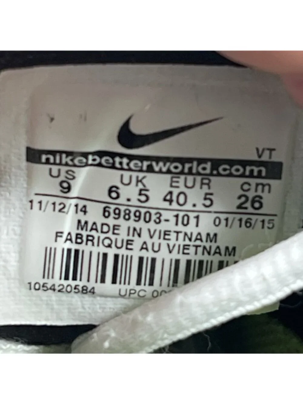 Nike air bubbles